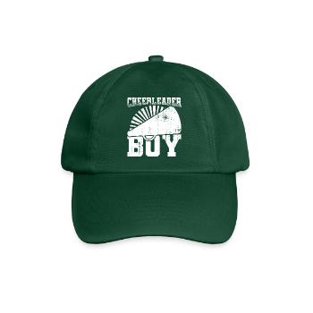Garçon pom-pom girl - Casquette classique - vert bouteille - Devant