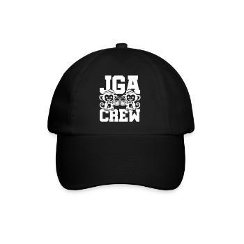 Jga Crew Junggesellenabschied Affe - Baseballkappe - Schwarz/Schwarz - Vorne