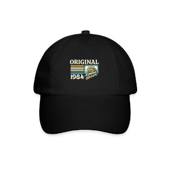 40th Anniversary Cassette June 1984 Vintage - Baseball Cap - black/black - Front