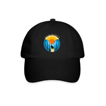 Norvège Kjerag Lysefjord souvenir - Casquette classique - noir/noir - Devant