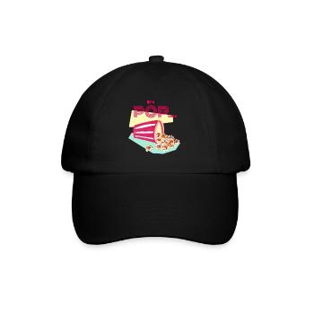 It's POPcorn! - Baseball Cap - black/black - Front