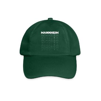 Mannheim - Casquette classique - vert bouteille - Devant