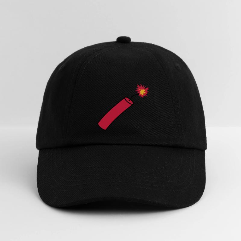 rod tnt dynamite explode explosion blast Baseball Cap