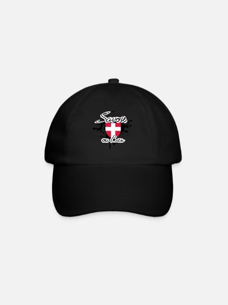 savoie destroy - Casquette classique - noir/noir