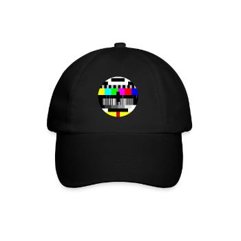 mire couleur - color test card - Casquette classique - noir/noir - Devant