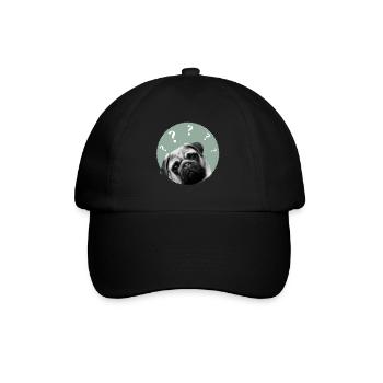 carlin - Casquette classique - noir/noir - Devant