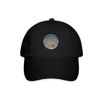 Motorcycle speedometer - Baseball Cap - black/black - Front