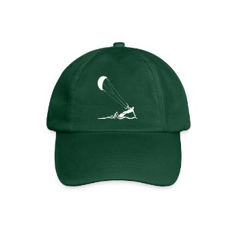Kitesurfers - Baseball Cap - bottle green - Front