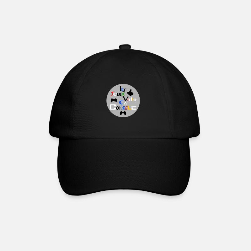 VIDEO GAMES, THIS CONSOLE! - Baseball Cap - black/black