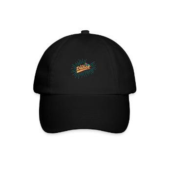 Party Let's Dance Dancer Funny gift idea - Baseball Cap - black/black - Front