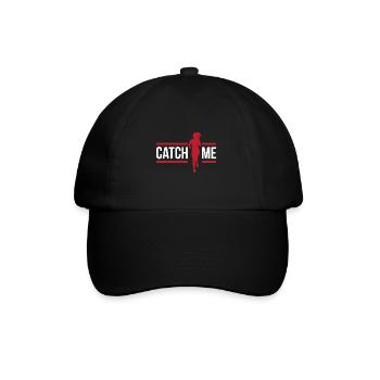 Jogger Catch Me Jogger Idée cadeau drôle - Casquette classique - noir/noir - Devant