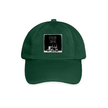 J'aime mon tracteur - Casquette classique - vert bouteille - Devant