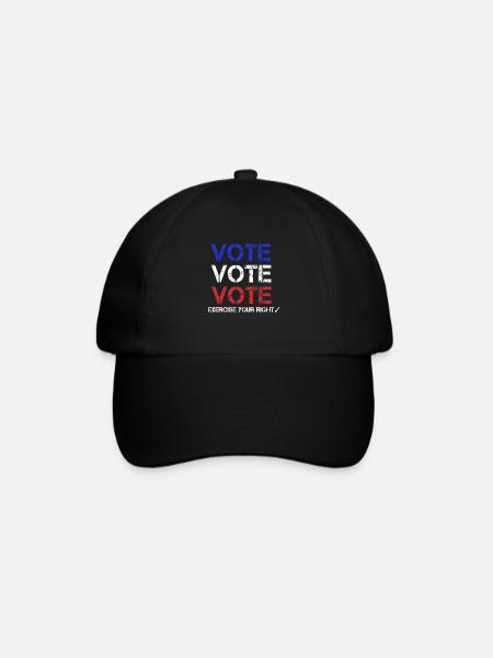 Vote Vote Vote - Casquette classique - noir/noir