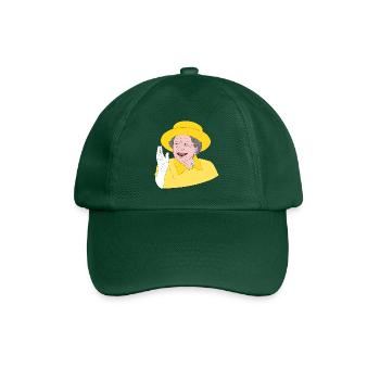 Elizabeth II - 70th Anniversary of the Throne - Design Shirt - Baseball Cap - bottle green - Front