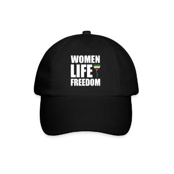 Women life freedom - Casquette classique - noir/noir - Devant