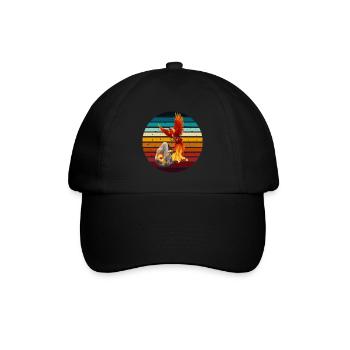 Phoenix Above - Baseball Cap - black/black - Front