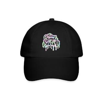 Annonce Bébé Surprise 2024 Future Grande Soeur - Casquette classique - noir/noir - Devant