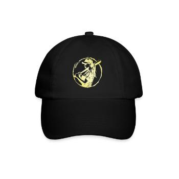 Baseball Woman - Baseball Cap - black/black - Front