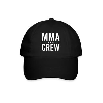Mma Crew - Baseballkappe - Schwarz/Schwarz - Vorne