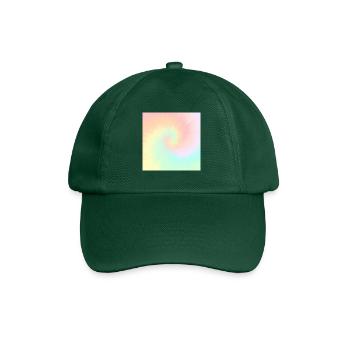 Tie Dye Pastel Swirl Tie Dye - Casquette classique - vert bouteille - Devant