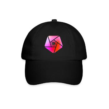 GOA LOVE - Baseballkappe - Schwarz/Schwarz - Vorne