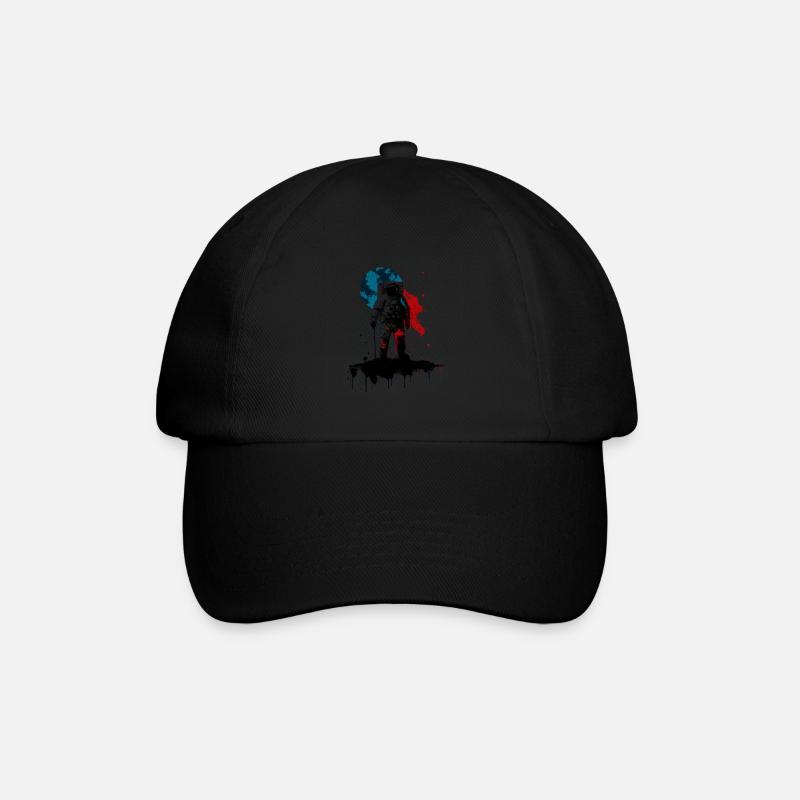 L’astronaute Wetall  - Casquette classique - noir/noir
