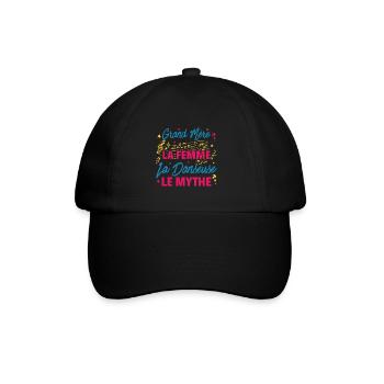 grand mère la femme danseuse le mythe la légende - Casquette classique - noir/noir - Devant