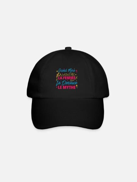 grand mère la femme danseuse le mythe la légende - Casquette classique - noir/noir
