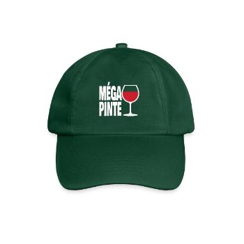 méga pinte - Casquette classique - vert bouteille - Devant