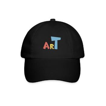 Art - Baseballkappe - Schwarz/Schwarz - Vorne