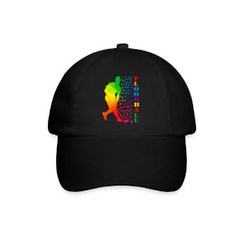 Floorball - Casquette classique - noir/noir - Devant