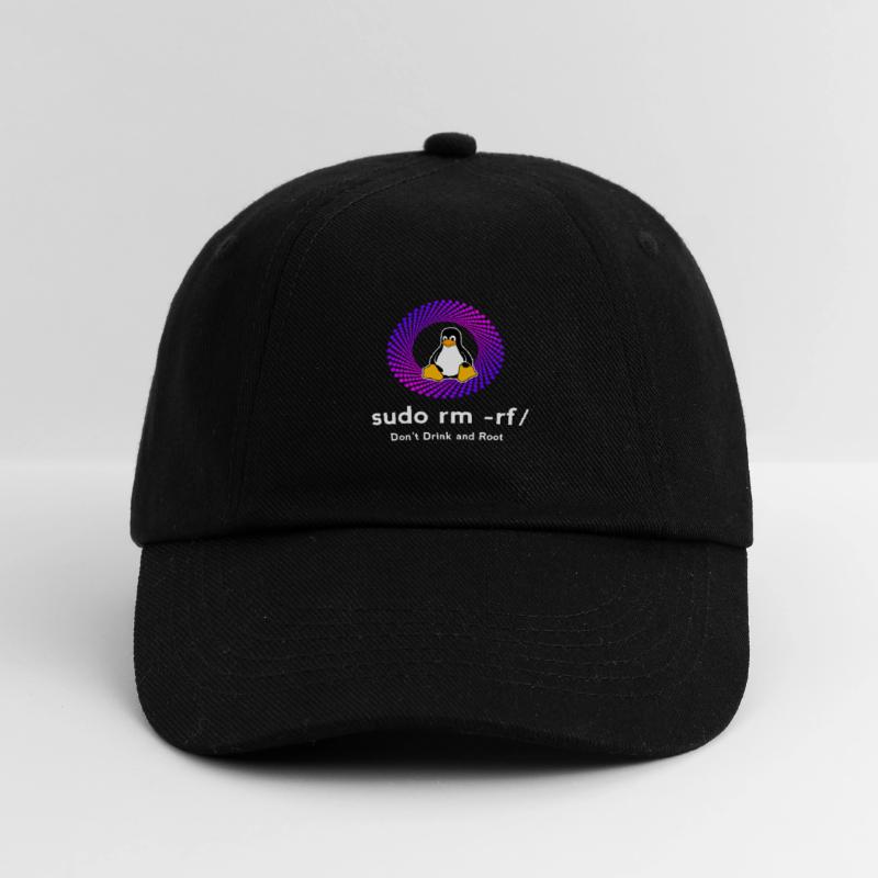 Computer Sys admin Penguin Nerd pc sudo rm -rf cod Baseball Cap