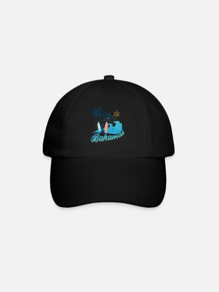 Bahamas vacances plage soleil - Casquette classique - noir/noir