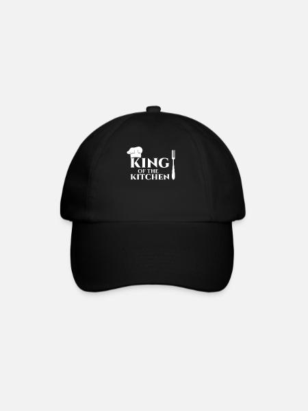 Cuisinier - cuisinier - cuisinier - cadeau - chef - Casquette classique - noir/noir