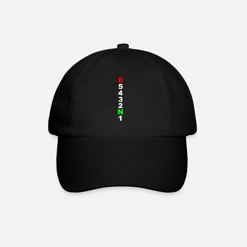 moto - Casquette classique - noir/noir