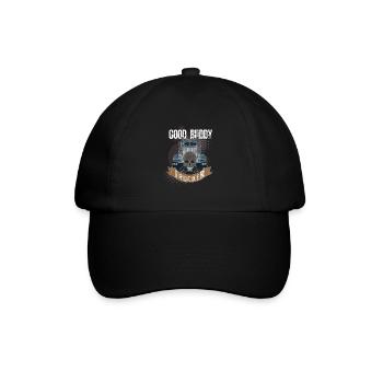 truck2 - Baseballkappe - Schwarz/Schwarz - Vorne