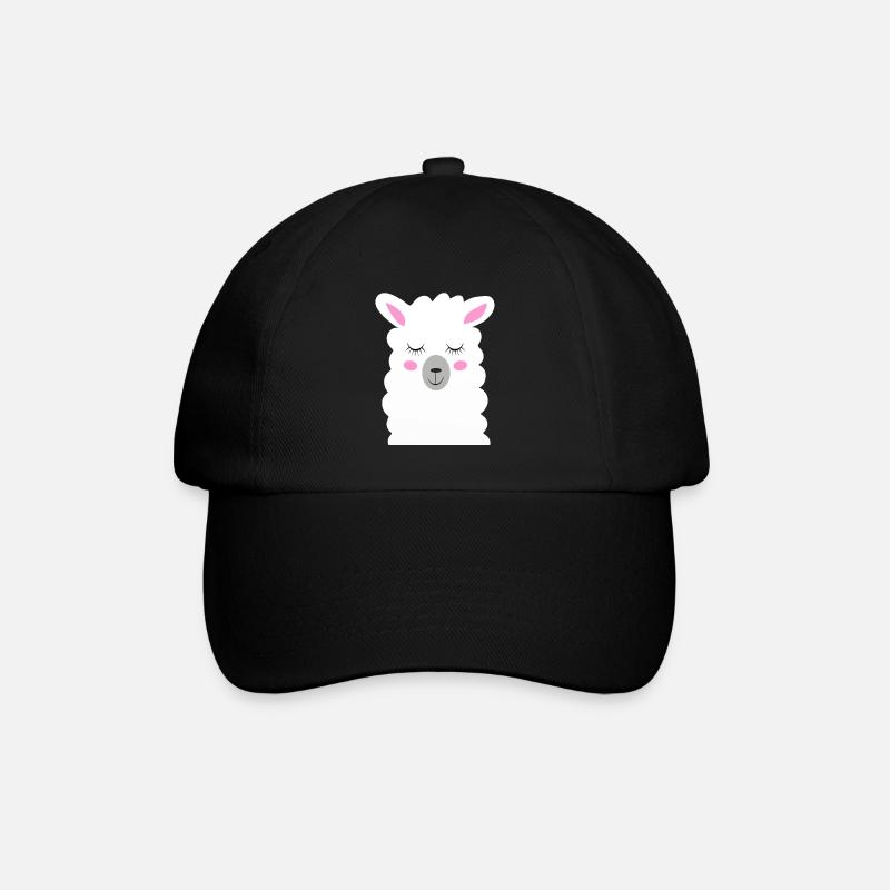 Lama - Casquette classique - noir/noir