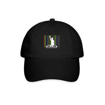 Amazing light DJ music tone - Baseball Cap - black/black - Front