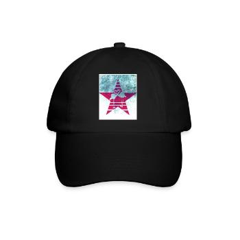 Coeur de Flamingo - Casquette classique - noir/noir - Devant