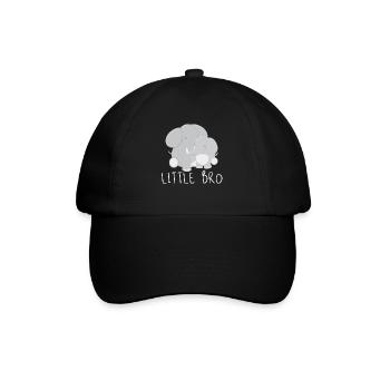 little bro - Baseball Cap - black/black - Front