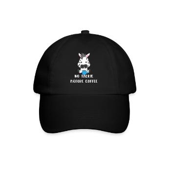 Zebra - Zebra - T-shirt zèbre - Café - Casquette classique - noir/noir - Devant