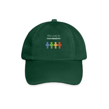 Children baby sayings kindergarten - Baseball Cap - bottle green - Front
