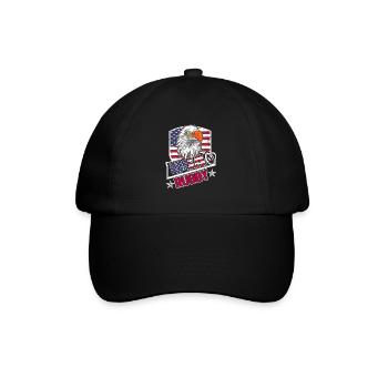 USA Rugby Vintage - Baseball Cap - black/black - Front