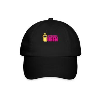 Kettlebell Queen Swing Fitness Gym Training - Baseballkappe - Schwarz/Schwarz - Vorne