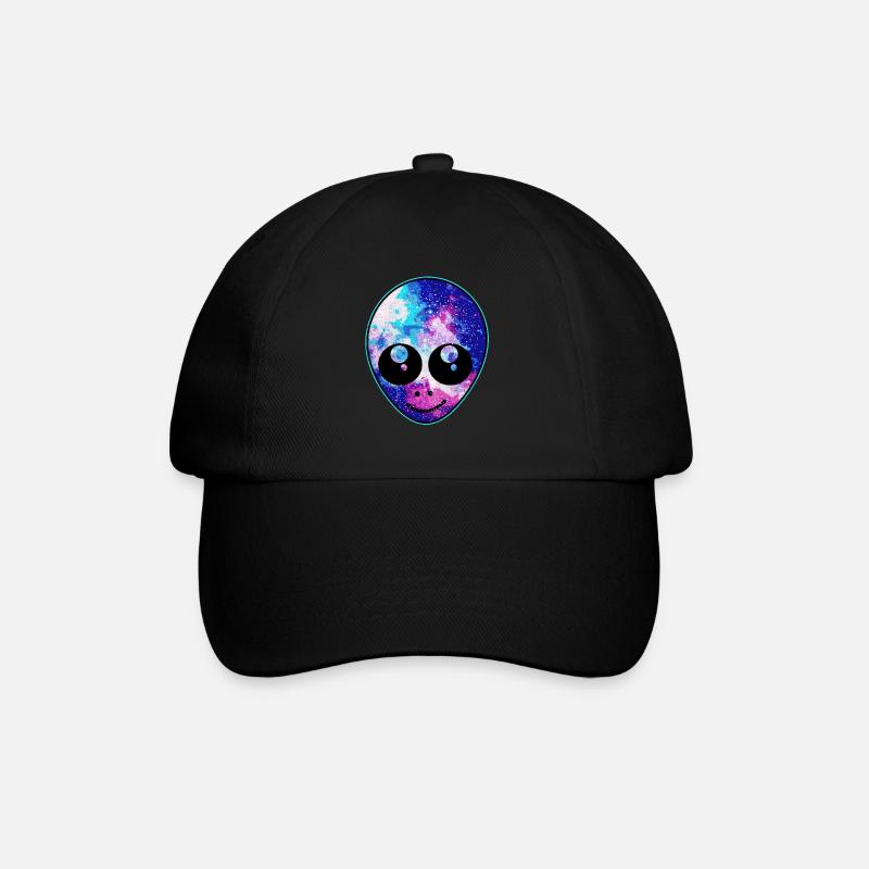 Aliens - Baseballkappe - Schwarz/Schwarz