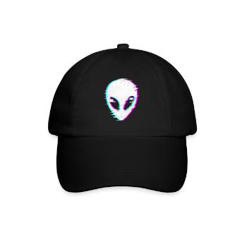 Aliens - Baseballkappe - Schwarz/Schwarz - Vorne