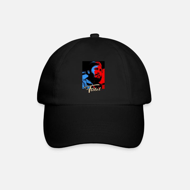Kommunismus - Baseballkappe - Schwarz/Schwarz