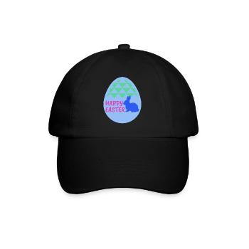 Joyeuses Pâques - Joyeuses Pâques - Casquette classique - noir/noir - Devant