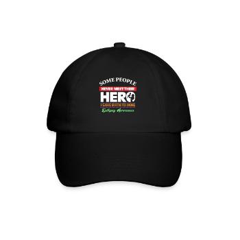 Epilepsy awareness - I love my child - Baseball Cap - black/black - Front