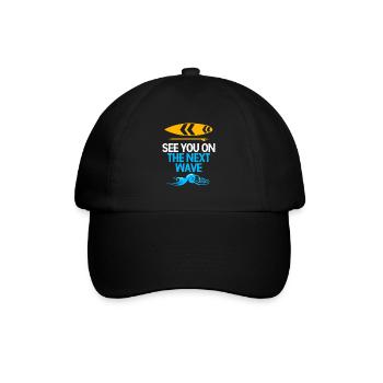Kiteboard Kite kite-kite-cadeau kite-surf - Casquette classique - noir/noir - Devant